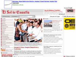 El Sol de Cuautla - home page