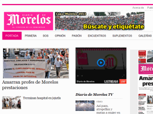 Diário de Morelos - home page
