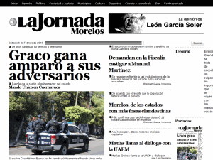La Jornada Morelos - home page