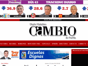 Cambio - home page