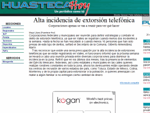 Huasteca Hoy - home page