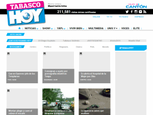 Tabasco Hoy - home page