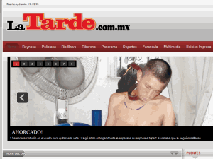 La Tarde - home page