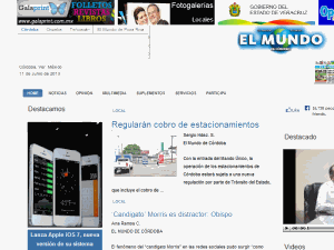 El Mundo - home page