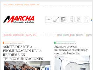Marcha - home page