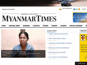 Myanmar Times - home page
