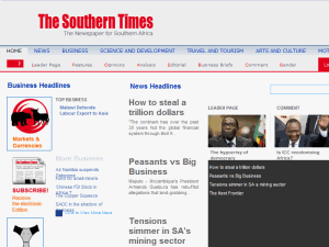 Southern Times - home page