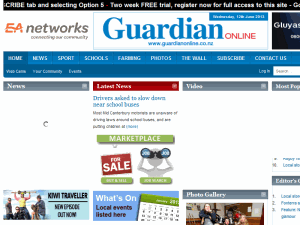 Ashburton Guardian - home page
