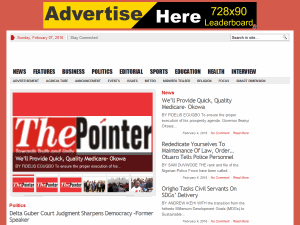 The Pointer - home page