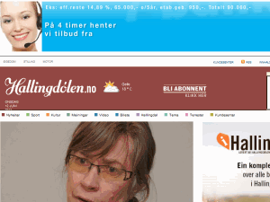 Hallingdølen - home page
