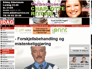 Norge IDAG - home page