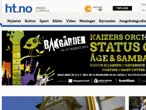 Harstad Tidende - home page