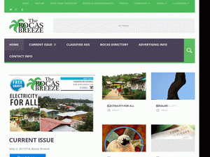 The Bocas Breeze - home page