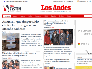 Los Andes - home page