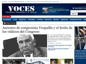 Voces - home page