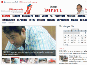 Diário Impetu - home page