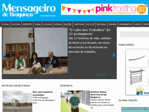 Mensageiro de Braganca - home page