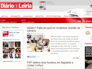 Diário de Leiria - home page