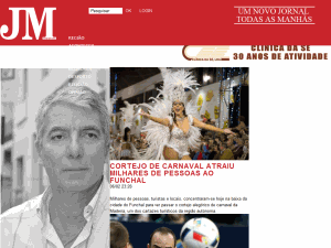 Jornal da Madeira - home page