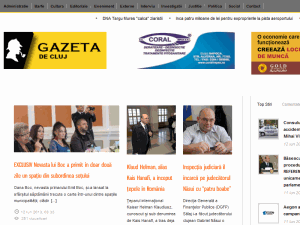 Gazeta de Cluj - home page
