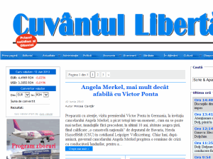 Cuvantul Libertatii - home page