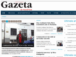 Gazeta de Nord Vest - home page