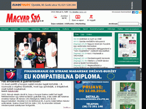 Magyar Szo - home page