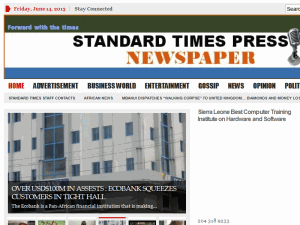Standard Times Press - home page
