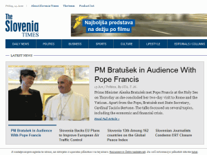 Slovenia Times - home page