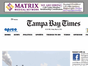 St. Petersburg Times - home page