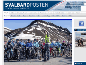 Svalbard Posten - home page