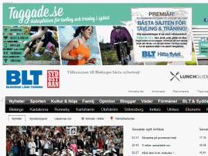Blekinge Läns Tidning - home page