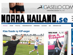 Norra Halland - home page