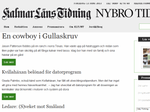 Kalmar läns tidning - home page