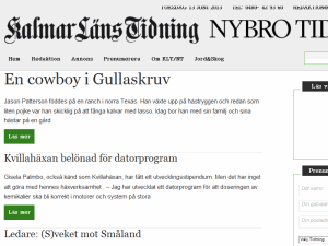 Nybro Tidning - home page