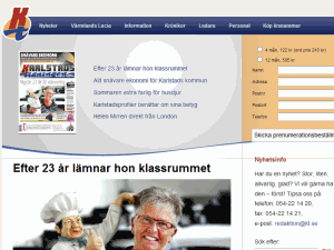 Karlstads-Tidningen - home page