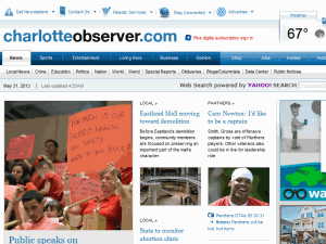 The Charlotte Observer - home page