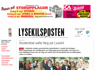 Lysekilsposten - home page