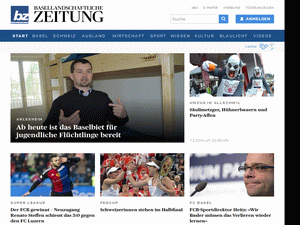 Basellandschaftliche Zeitung - home page