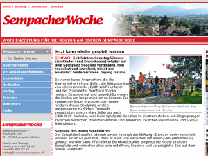 Sempacher Woche - home page