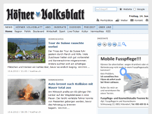 March Anzeiger und Höfner Volksblatt - home page