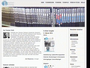 Tessiner Zeitung - home page