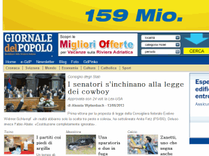 Giornale del Popolo - home page