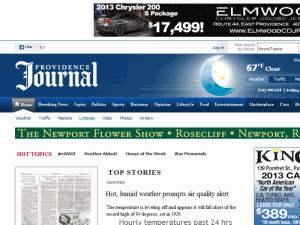 Providence Journal - home page