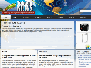 The Tobago News - home page