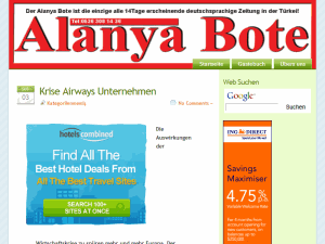Alanya Bote - home page