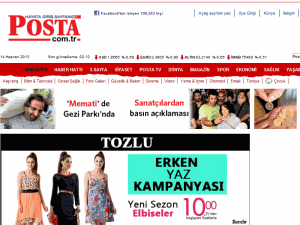 Posta Gazetesi - home page
