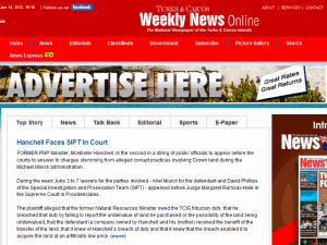 Turks and Caicos Weekly News - home page