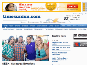 Times Union - home page