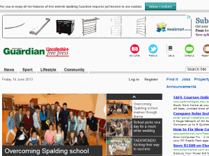 Spalding Guardian - home page